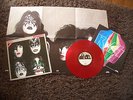 Kiss - Dynasty ... rare german release on red vinyl incl. large poster, top