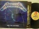 METALLICA LP RIDE THE LIGHTNING FIRST PRESS 1984 EX CONDITION VINYL RECORD MFN27