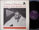 WALT DICKERSON A Sense of Direction US LP 1961 Prestige New Jazz 8268 MonoDG RVG