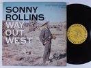SONNY ROLLINS Way Out West CONTEMPORARY LP VG+