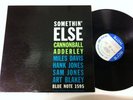 CANNONBALL ADDERLEY something else - BLUE NOTE 1595 RVG EARMARK 47W 63RD DEEP NM