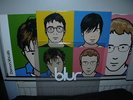 BLUR- THE BEST OF BLUR  RARE FOOD DOUBLE LP+ INNERS  (LOOKS UNPLAYED)