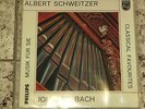 J. S. BACH: Toccata+Fuge/Choralvorspiele - Albert Schweitzer (Philips G 03515 L)