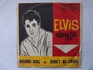 ELVIS PRESLEY - HOUND DOG / DON'T BE CRUEL - AUS. PORTRAIT SLEEVE 45
