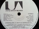 THE STRANGLERS - RARE IRISH PRESS LP  B & W LABELS - IV RATTUS NORVEGICUS - 1977