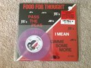 JB's Food For Thought RSD 2014 Limited 1000 Copies Purple 45 Poster James Brown