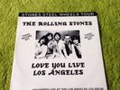 The Rolling Stones Love You Live In Los Angeles steel wheels tour nice 