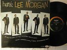 Lee Morgan  Here's Lee Morgan LP Rare Orig Vee Jay LP 3007 Mono Rainbow Lbl VG+