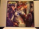 Anthrax, Spreading The Disease LP signed cover Megaforce