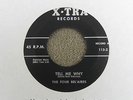 THE FOUR BEL-AIRES TELL ME WHY  - WHERE ARE YOU  XTRA 113 RARE DOO WOP 45 RECORD