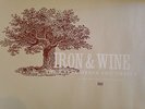 IRON & and WINE CREEK DRANK CRADLE PROMO POSTER Bon Iver Sub Pop not LP