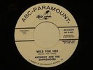 Northern soul ANTHONY & THE SOPHOMORES Wild For Her ABC-PARAMOUNT M- DJ Listen