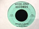 LOVE, WARMTH & AFFECTION Expression of Affection 1973 RARE Soul Week-End Records