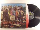 the beatles lp sgt peppers orig. uk press pcs 7027  yellow/silver letters