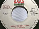 PAUL FREEMAN-GREAT TRIBULATION/TRIBULATION VERSION-MICRON-1975-7