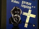 BRAHMS: German Requiem, Op. 45 1951 COLUMBIA MASTERWORKS Box Set SL-157 2 LP NM
