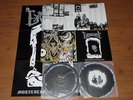 EXCRUCIATE -Mutilation of the Past  Hymns of Mortality-2LP Ltd splatter+poster