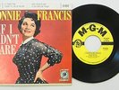 CONNIE FRANCIS 45 EP If I Didn't Care MGM Picture Sleeve M- Original #T13