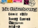 Serge Gainsbourg EP Comic strip