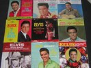 Nine Elvis Presley 45 RPM Picture Sleeves & Records 1950s to 1970s