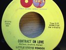 LITTLE STEVIE WONDER northern soul Motown 45 Contract On Love/Sunset   Tamla
