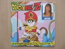 45 tours   DRAGON BALL  Z  chanté par ariane , ép goldorak, club dorothée , dbz