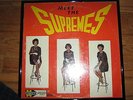 Meet The SUPREMES  1st Rare LP cover in LP  frame (original record cover only)