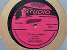 JACOB MILLER - LOVE IS A MESSAGE  JACKIE MITTOO  COLD BLOOD STUDIO 1 12'' ORIG