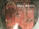 SLAYER HELL AWAITS  PICTURE VINYL LP ( IRON MAIDEN  METALLICA AC/DC KISS )