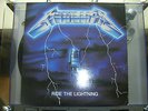 METALLICA RIDE THE LIGHTNING Vinyl Rare Deleted 1st Press With Misprint  EX++