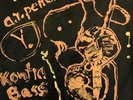 A.R.Penck, ART Cover LP  - Kontrabass solo