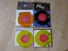 U2 4 play, rare collector pack, 4 x 7'' singles U2 records, U2 Singles