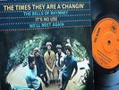 THE BYRDS – THE TIMES THEY ARE A-CHANGIN’ + 3, RARE EP, UK, 7” 45 picture sleeve