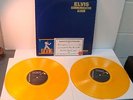 RECORD ALBUMS ELVIS PRESLEY COMMEMORATIVE ALBUM GOLD VINYL WITH MATCHING CERT NO