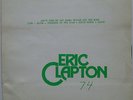 ERIC CLAPTON 74 Live Boston Gardens July 12, 1974 Vinyl LP