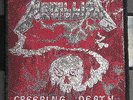 Vintage METALLICA 'Creeping Death' patch slayer,megadeth,exodus,nuclear assault