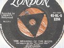 JULIE LONDON   MEANING OF THE BLUES b/w NOW BABY NOW  UK TRI LONDON 7