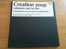 CREATION SOUP: VOLUMES ONE TO FIVE -RARE LP COMPILATION PRIMAL SCREAM FELT MOMUS