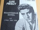 ELVIS PRESLEY,,HEARTBREAK HOTEL,,RARE,,W/PIC SLEEVE