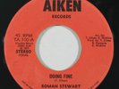 Reggae 45 ROMAN STEWART Doing Fine on Aiken