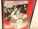 A-HA, Hunting High And Low, mit Cover, Platin Record, Award, gold