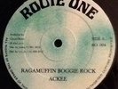ACKEE - Ragamuffin Boogie Rock. Rare Digi 12'. Route One UK. Lick Them OG