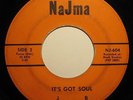 J YOUNG & B HILL   NAJMA 604   funk / northern / deep soul 45 RARE *Listen*