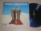 WINGS (PAUL McCARTNEY) - WINGS GREATEST - LP 33 GIRI ITALY BLUE VINYL + POSTER