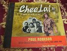 CHEE LAI SONGS OF NEW CHINA 78 RPM RECORDING, PAUL ROBESON