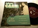 EP JOHNNY CASH SINGS HANK WILLIAMS - ORIG TRI CENTER 1959 LONDON RE-S 1193 -Ex
