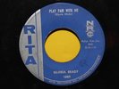 Gloria Brady-Rita 45RPM-Popcorn-R&B-Play Fair With Me-Five Minutes More-VG+ RARE