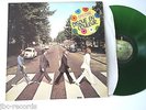 THE BEATLES ABBEY ROAD - GREEN GRÜNES VINYL COLORED FRANCE NM LP /979
