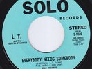L.T. & THE SOULFUL DYNAMICS Everybody Needs Somebody RARE funk 45 NORTHERN SOUL