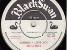 60s Ska Blue Beat Reggae ROY & MILLIE cherry love you UK Black Swan 7
